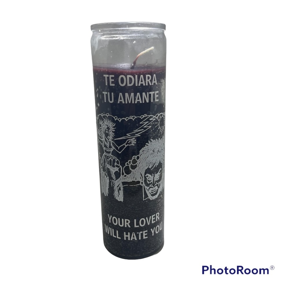 Your lover will hate you candle 7 days/ vela te odiará tu amante  7 días